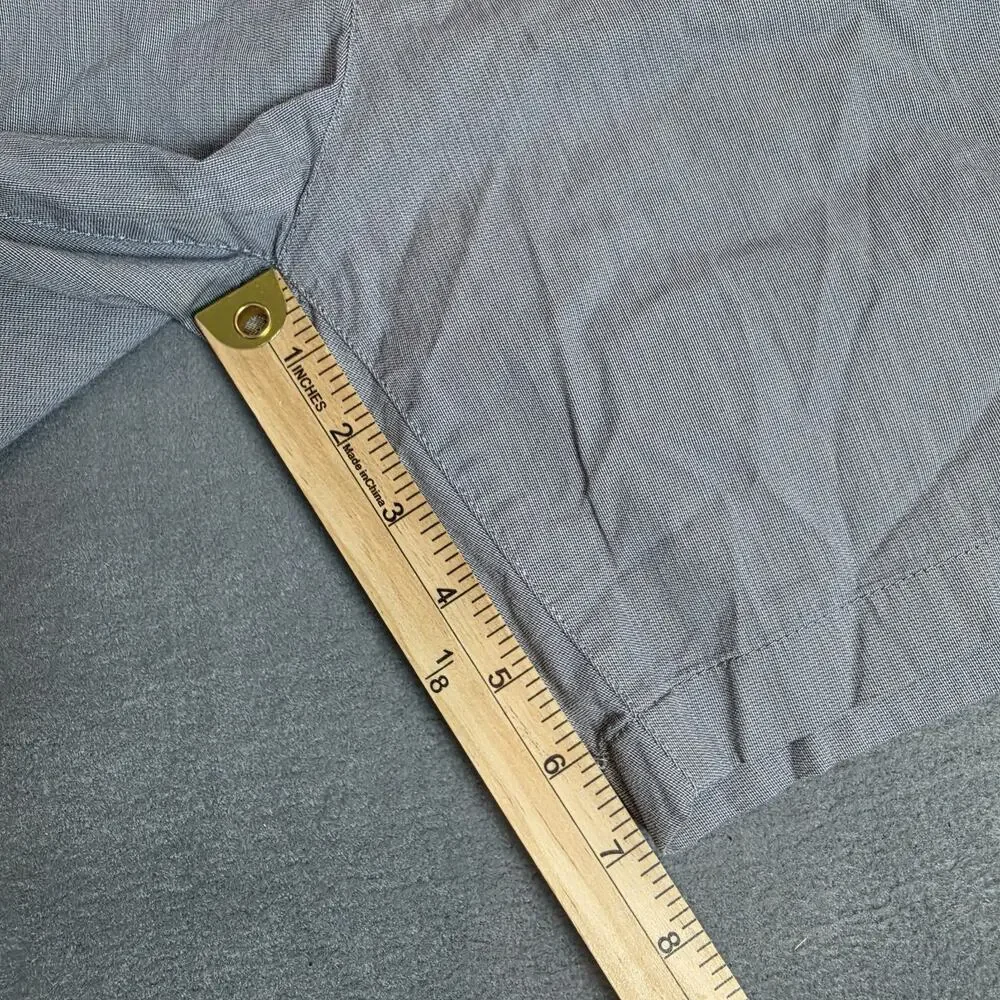 Abercrombie & Fitch Men's All Day Stretch Shorts Gray Size 36 7in Inseam
